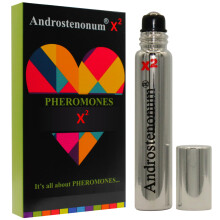 ANDROSTENONUM X2 Pheromone for Men - Male Pheromones Cologne - Extra Strong Pheromone Gift for Him - Musk Exotic Fruits and Amber Scent - Roll-O
