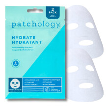 Patchology Hydratacn pletov maska ??s kyselinou hyaluronovou - Rychle pusobc pletov pce Hydratacn masky pro mue a eny s Skin Hydration Boost