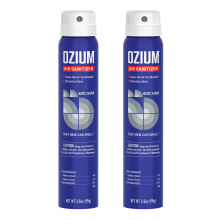 Ozium 3,5 oz Luftdesinfektionsspray und Geruchsentferner f   r H   user, Autos, B   ros und mehr. Neuwagengeruch (2er-Pack)