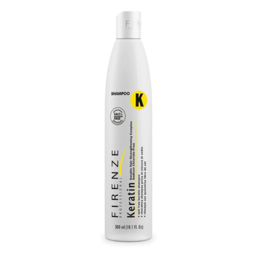 Firenze Professional Keratin Care Bundle - Keratin Complex Shampoo and Intense Conditioning Complex Pack  Includes Gift Bag 2