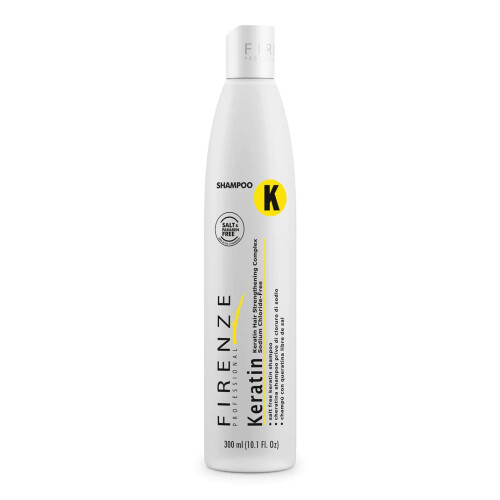Firenze Professional Keratin Care Bundle - Keratin Complex Shampoo and Intense Conditioning Complex Pack  Includes Gift Bag