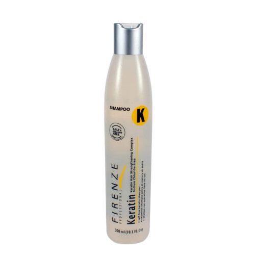 Firenze Professional Keratin Care Bundle - Keratin Complex Shampoo and Intense Conditioning Complex Pack  Includes Gift Bag 1