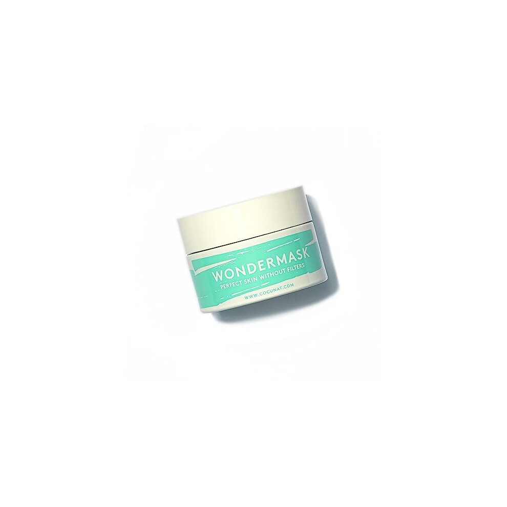 Cocunat Wondermask Cleansing Face Mask Detoxifies Exfoliates And Closes And Refines Pores Clay Mask Combination And Oily Skin Eliminates I