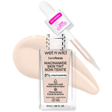 wet n wild Bar Focus Hudfarve 5 % Niacinamid Beriget Opbyggelig Ren letvgtsdkning Naturlig Strlende Finish Hyaluron- og Vitaminhydrering Boost