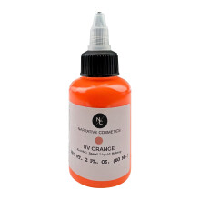 Narrative Cosmetics UV Fluorescent Alcohol Airbrush Paints - 2 fl oz Glow Effect Vattentt Svetttt hgpigmenterad flytande makeup fr kroppsmln