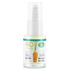 40 zanahorias Gel de ojo de zanahoria y pepino con retinol para todos los tipos de piel: suaviza las lneas finas y reduce las arrugas de los pies de