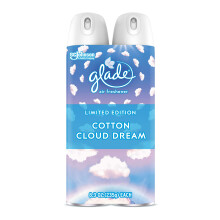 Glade Air Shower Room Spray Cloud Cloud Dream 8.3 oz 2 recuento