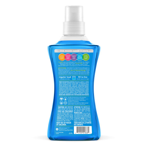 Method Method Liquid Laundry Detergent  Fresh Air  66 Loads Per Bottle  Biodegradable Formula  Plant-Based Stain Remover  53.5 Fl Oz (Pack of 1) 1