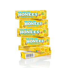 Honees Gevulde Honing Gember Druppels Natuurlijke Hoestdruppels - Pure Gember Pijnlijke Keel Verlichting - Niets Kunstmatigs - Keelvacht Zuigtabl