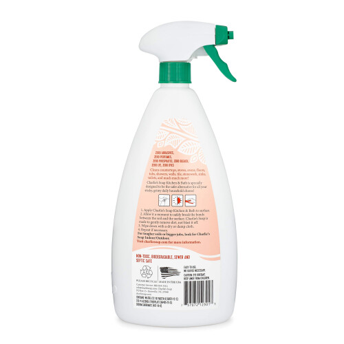 Charlie's Soap - Kitchen and Bath Household Cleaner Non-Toxic Multi-Surface Use (2 Pack) 2