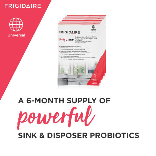 Frigidaire 10FFPROS02 ReadyClean Probiotic Sink & Disposer Cleaner 6 behandlinger 1