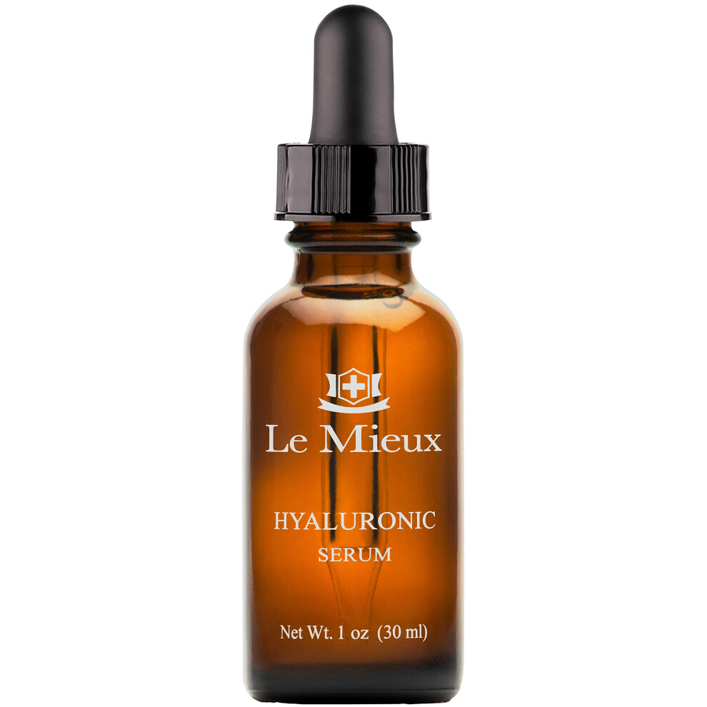 Le Mieux Hyaluronic Serum - Concentrated Hyaluronic Acid Facial Hydration Complex Anti Aging Moisture With No Parabens Or Sulfates (1 Oz / 30 Ml