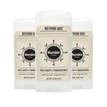 HUMBLE BRANDS Original Formula Aluminiumfreies Deodorant. Langanhaltende Geruchskontrolle mit Backpulver und therischen len, Palo Santo und Weihrau