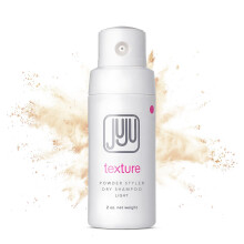 Juju Styling Texture Powder & Dry Shampoo Powder Pump 2 oz Powder Styler Dry Shampoo (Light)  Natrliches voluminses Haarpulver, labsorbierendes T