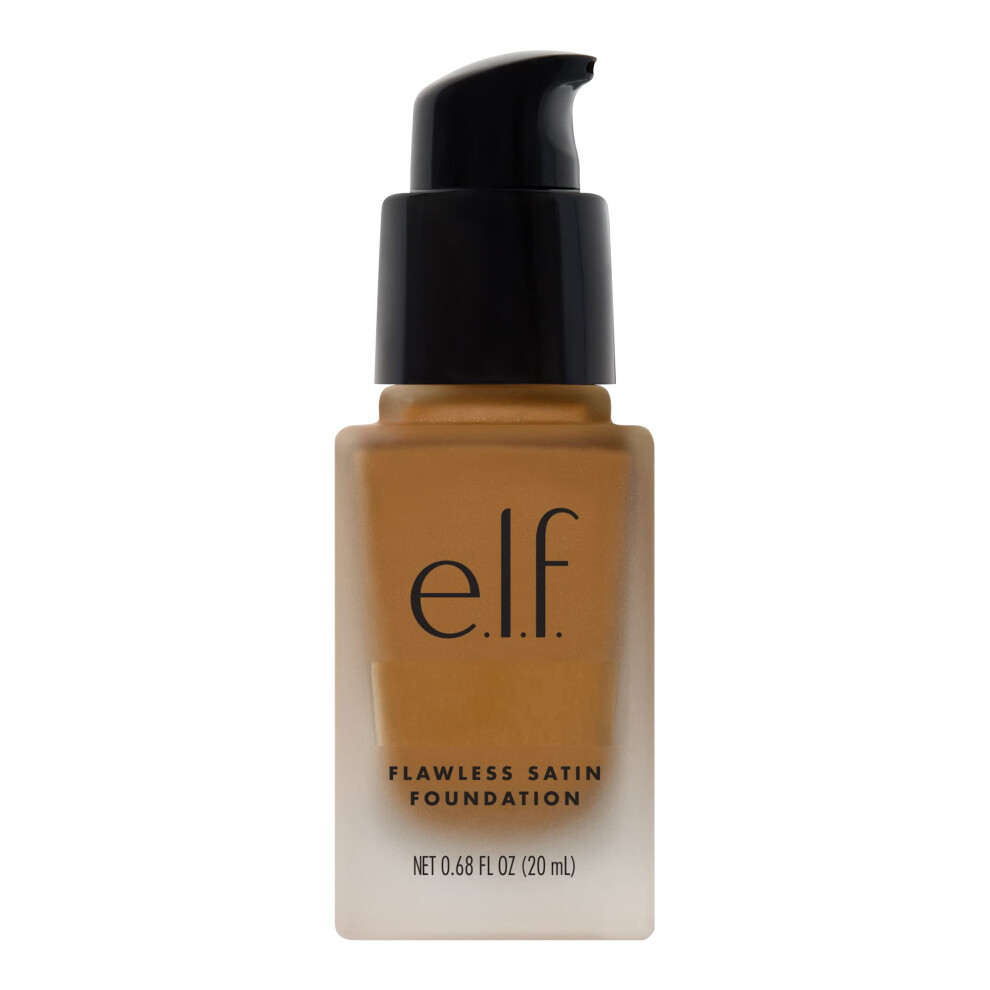 e.l.f. Flawless Finish Foundation  Lightweight & Medium Coverage  Semi-Matte Finish  Maple  0.68 Fl Oz (20mL)