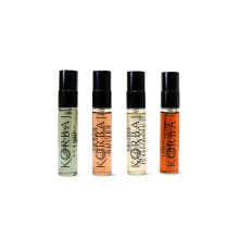 KORBAJ PARFUMS Mini-Probenkollektion, lang anhaltendes arabisches Parfm fr Damen, EDP, Herren-Klnisch Wasser mit frischen und fruchtigen Noten