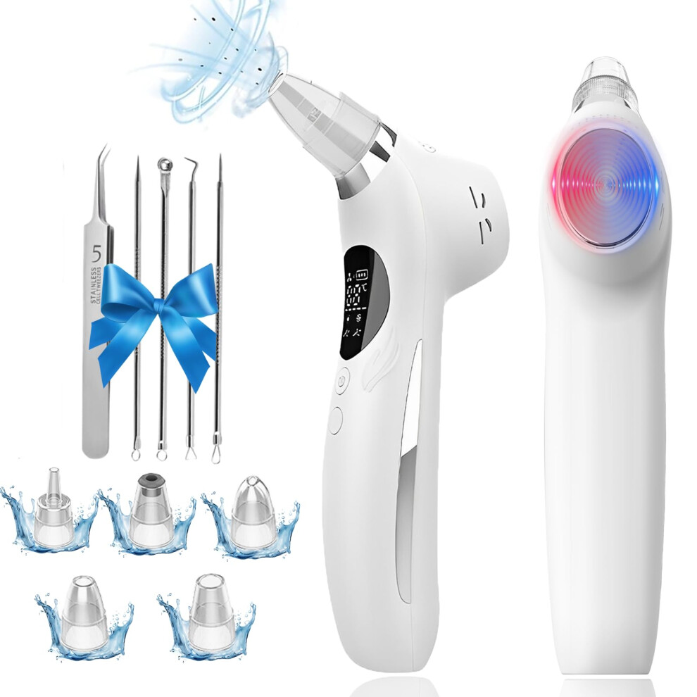 Usuwajaca Zaskrniki Odkurzacz Interfejs Usb Oczyszczacz Porw Z Goracym I Zimnym Kompresem Masaz Jonami Dodatnimi I Ujemnymi Ekstraktor Zaskrnikw-image