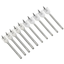 5 Pcs 20mm 5 Pcs 25mm Paddle Flat Wood Boring Spade Drill Bit