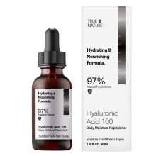 Anti Aging Facial Serum Sensivite Skin Face 30ml 1fl oz by TRUE NATURE SKINCARE Vitamin C Hyaluronic Acid Daily Skincare Collagen Peptide (Hyalur