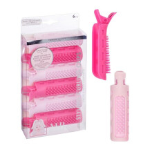 Expressions 6pc Styling Curling Clips - Easy-to-Use Dual-Purpose Hair Clips for Curling and Volumizing |Heat Resistant Hair Clip Set Premium Qua