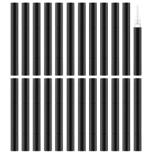 3 ml leerer Nagellstift mit Pinsel-Drehstift fr Zahnaufhellungsgel, Lipgloss-Behlter, Wimpernwachstums-Flssigkeitstube (schwarz, 24 Stck)