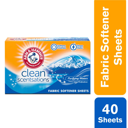ARM & HAMMER Skyllemiddelark 40 ark Purifying Waters 1