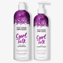 Not Your Mother's Curl Talk Shampoo und Conditioner - 12 fl oz (2er Pack) - Für lockiges Haar