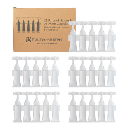 Force of Nature Pro Capsule Attivatore - Ricarica Eco-Friendly per Pulitore Multiuso