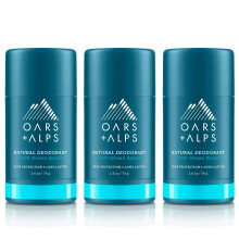 Oars + Alps Aluminiumfreies Deodorant fr Mnner und Frauen, dermatologisch getestet und aus sauberen Inhaltsstoffen hergestellt, Reisegre, Fresh O