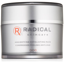 Radical Skincare Almofadas esfoliantes que desafiam a idade removem a pele morta, uniformizam e iluminam o tom da pele para um brilho radiante |