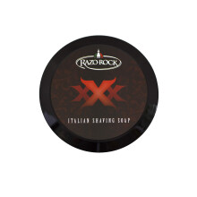RazoRock XXX Italian Shaving Soap: Artisan Made Shaving Soap for Men - Tallow Based Shave Cream Soap for Wet Shaving - Rich, Creamy Lather and Classic