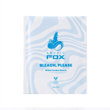 ARCTIC FOX Bleach Please White Powder Bleach Individual Sachet 28g (1oz) til touch ups highlights eller sm? applikationer som pengestykker.