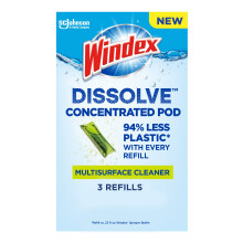 Windex dissolve les gousses concentr   es Cleaner multisurface 3 Pods de recharge dissous concentr   s