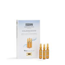 ISDIN Hyaluronic Booster Deep Hydration with Peptide Serum Ampoules 10 Count