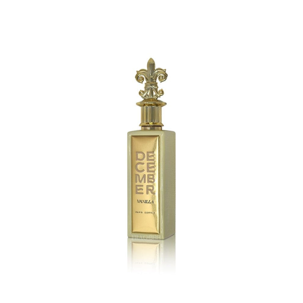 Paris Corner December Vanille Edp 2.8 Fl Oz Unisex Long Lasting Scent Fragrance Perfumes