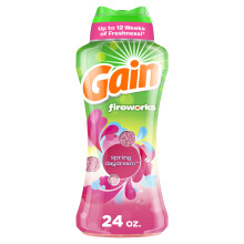 Gain Fireworks Laundry Scent Booster Beads  HE Compatible  Spring Daydream Scent  24 fl oz