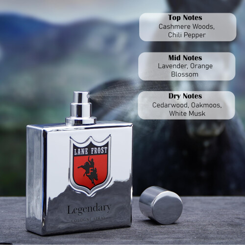 Lane Frost Legendary Cologne Chrome Version New Scent Herrenduft 1