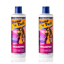Mane 'n Tail Spirit Untamed Shampoo (2 kpl) - Caramel Apple Scented Gentle Rinse Shampoo & Body Wash pehmeille silkkisille hiuksille (11,2 oz kukin)