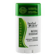 Herbal Clear Natrlich frisches Aloe-Deodorant 2,65 Unzen