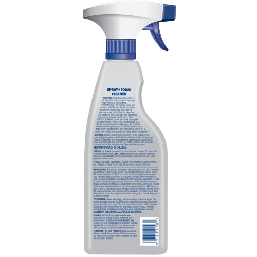 Bar Keepers Friend 1PACK BUNDLE Spray Foam Cleaner (750ml) avec Éponge, Chiffon Microfiber & Brosse 1