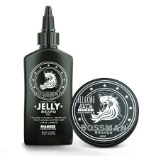 Combo de Aceite de Barba Jelly y Bálsamo Relajante Bossman - Aroma Natural