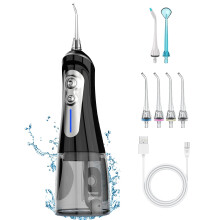 NBGRLVS Acqua Flosser Dentale Senza Fili per la Pulizia dei Denti - Potente Irrigatore Orale con 6 Modalit Regolabili 320ML Portatile e Ricarica