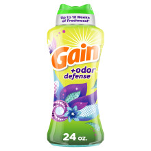 Gain Fireworks Odor Defense In-Wash Scent Booster Beads  HE Compatible  Super Fresh Blast Scent  24 oz