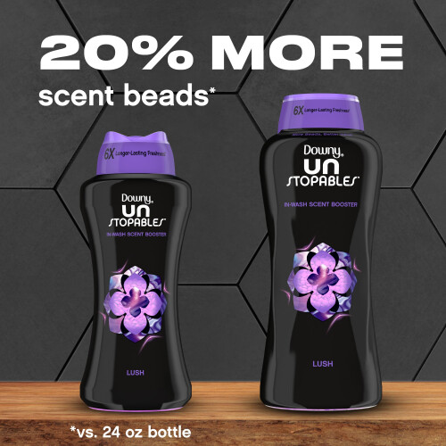 Downy Unstopables In-Wash W   scheduft-Booster-Perlen Lush 30,1 oz 1