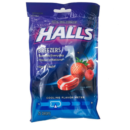 Halls Halls Breezers Cool Berry Hustenbonbons - 3er-Pack