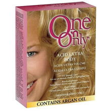 Un solo corpo acido per il corpo extra con olio di argan per riccioli rimbalzanti lascia i capelli gestibili e persino riccioli ottimi per la normale