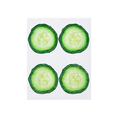 Soo'AE Hydrating Cucumber Slice Mask  1 Count  For Targeted Skincare 2