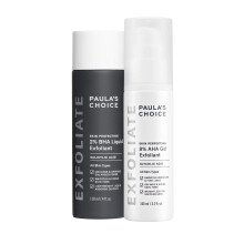 Paula's Choice SKIN PERFECTING 8% AHA Gel Exfoliant & 2% BHA Liquid Duo - Ansiktsexfolianter fr pormaskar Frstorade porer Rynkor och fina linje