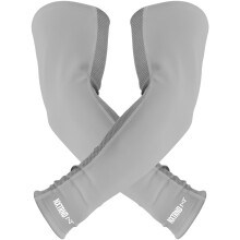 Nxtrnd Air-TEK Armstulpen, atmungsaktive Fu ball-Kompressionsstulpen f r Herren, als Paar erh ltlich (Jugendgrau)