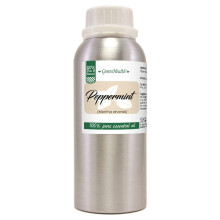 therisches Pfefferminz   l     237 ml (8 fl oz) Aluminiumflasche mit Verschluss     100 % reines    therisches    l     GreenHealth